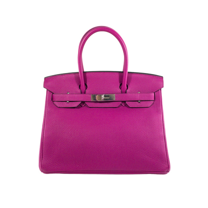 Hermes Rose Poupre Birkin 30 PHW