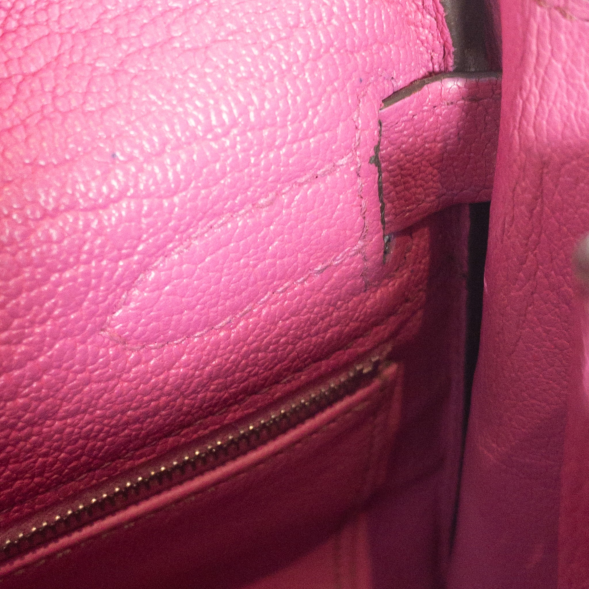 Hermes Kelly 32cm Rose Shocking Chevre PHW