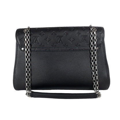 Louis Vuitton Graphite Metallic Saint Germain Studded Flap Bag