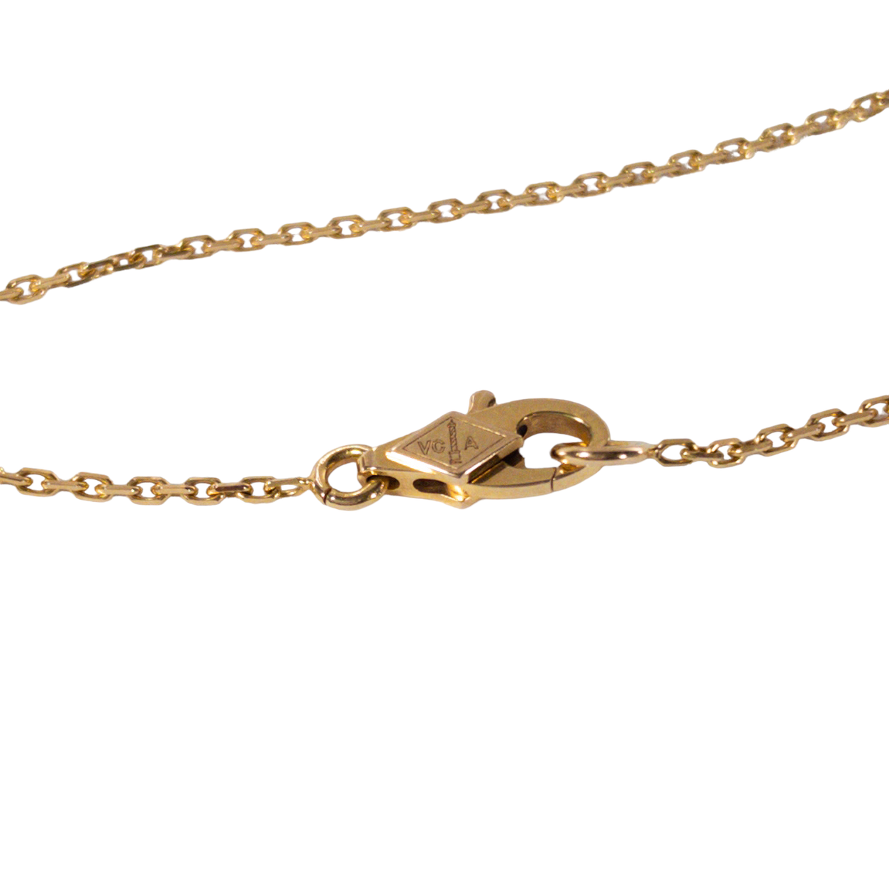 Van Cleef & Arpels Sweet Alhambra Pink Gold Necklace