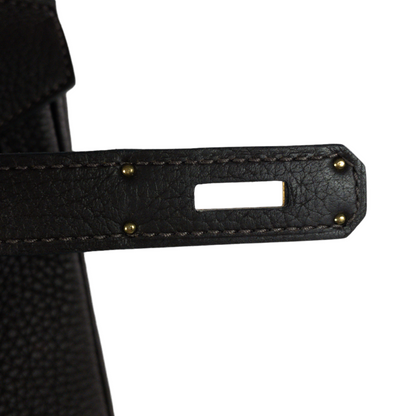 Hermes Chocolate Brown Birkin 35 GHW