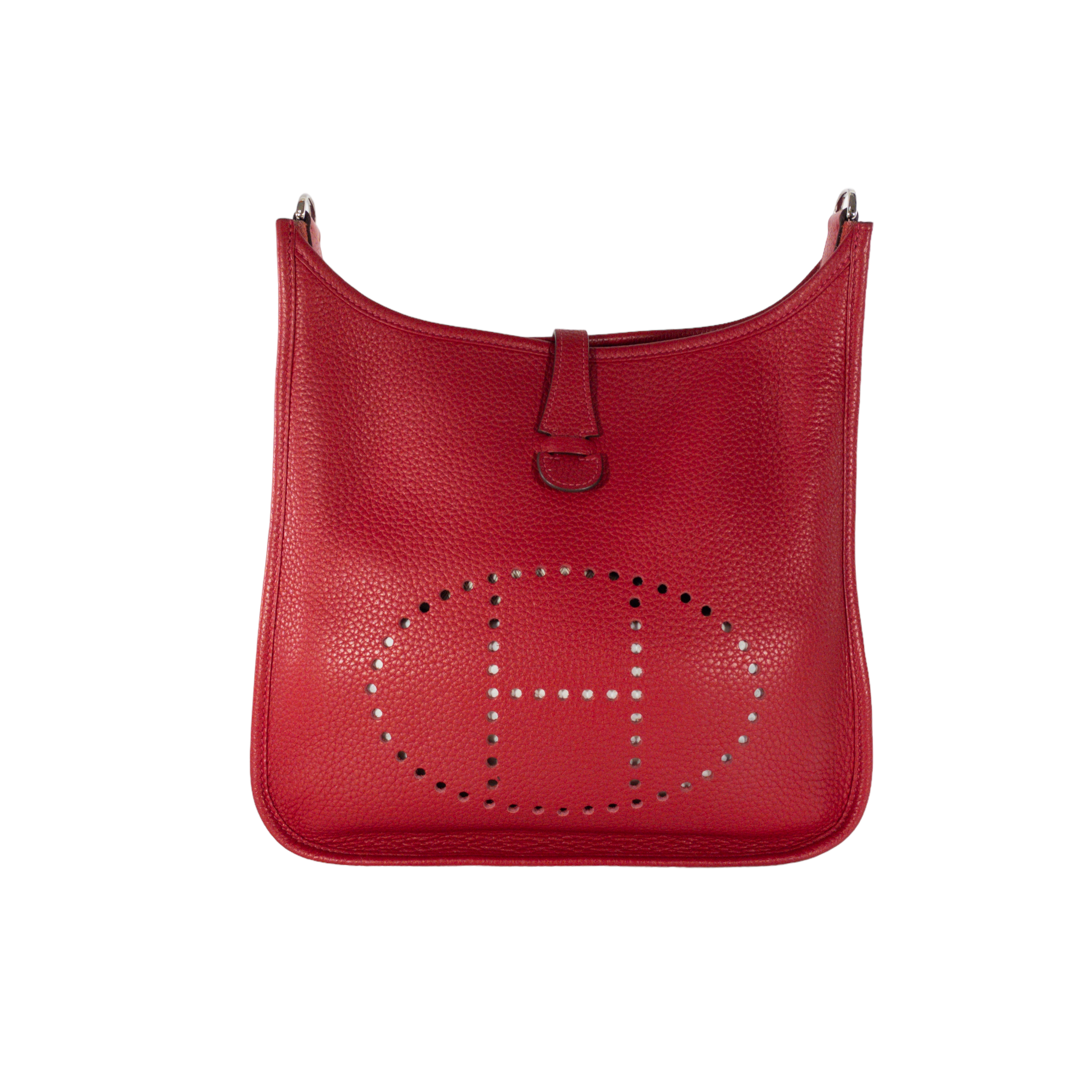 Hermes Rouge Vif Evelyne PM