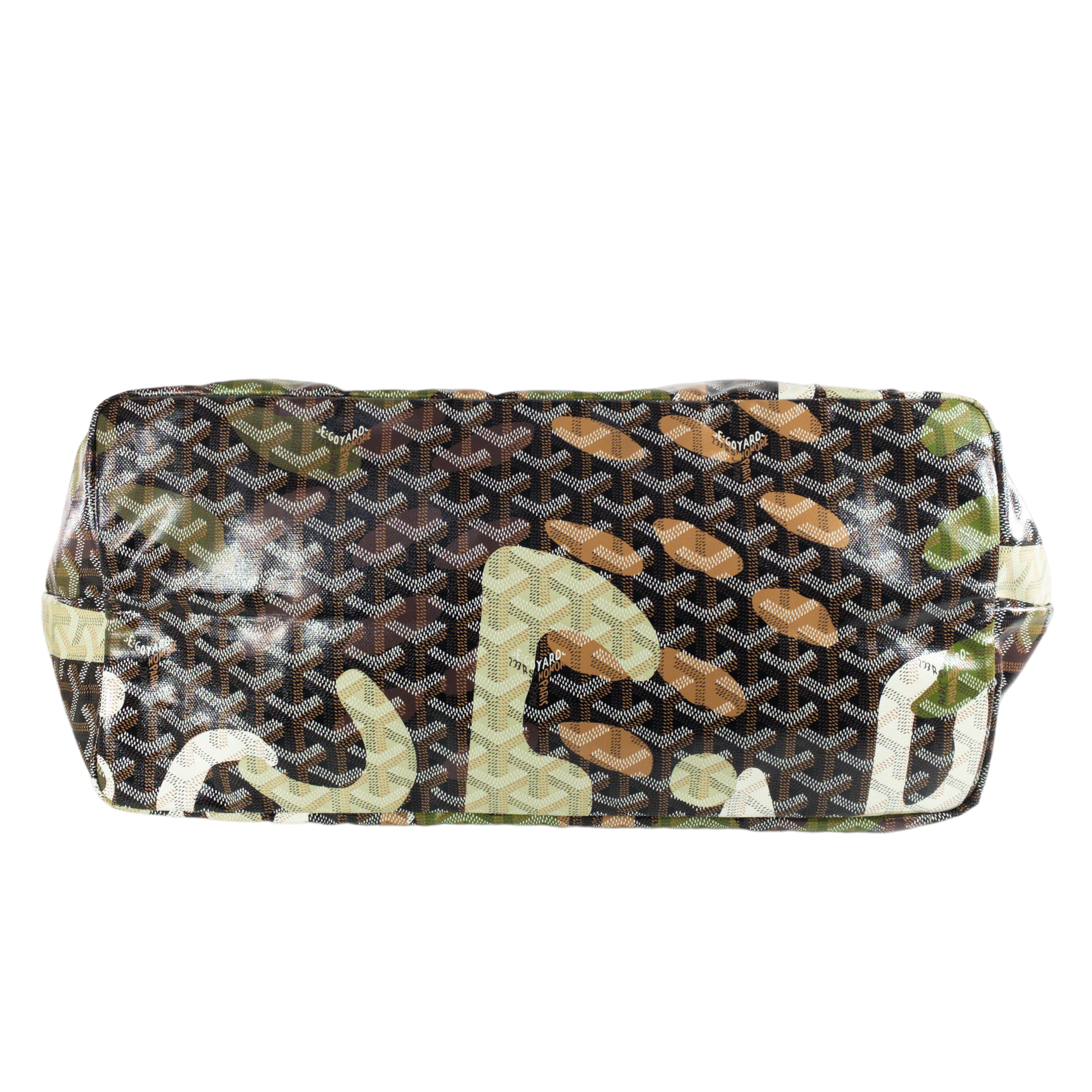 GOYARD Saint Louis Letters Camouflage GM Tote Bag Pink 2023 Limited