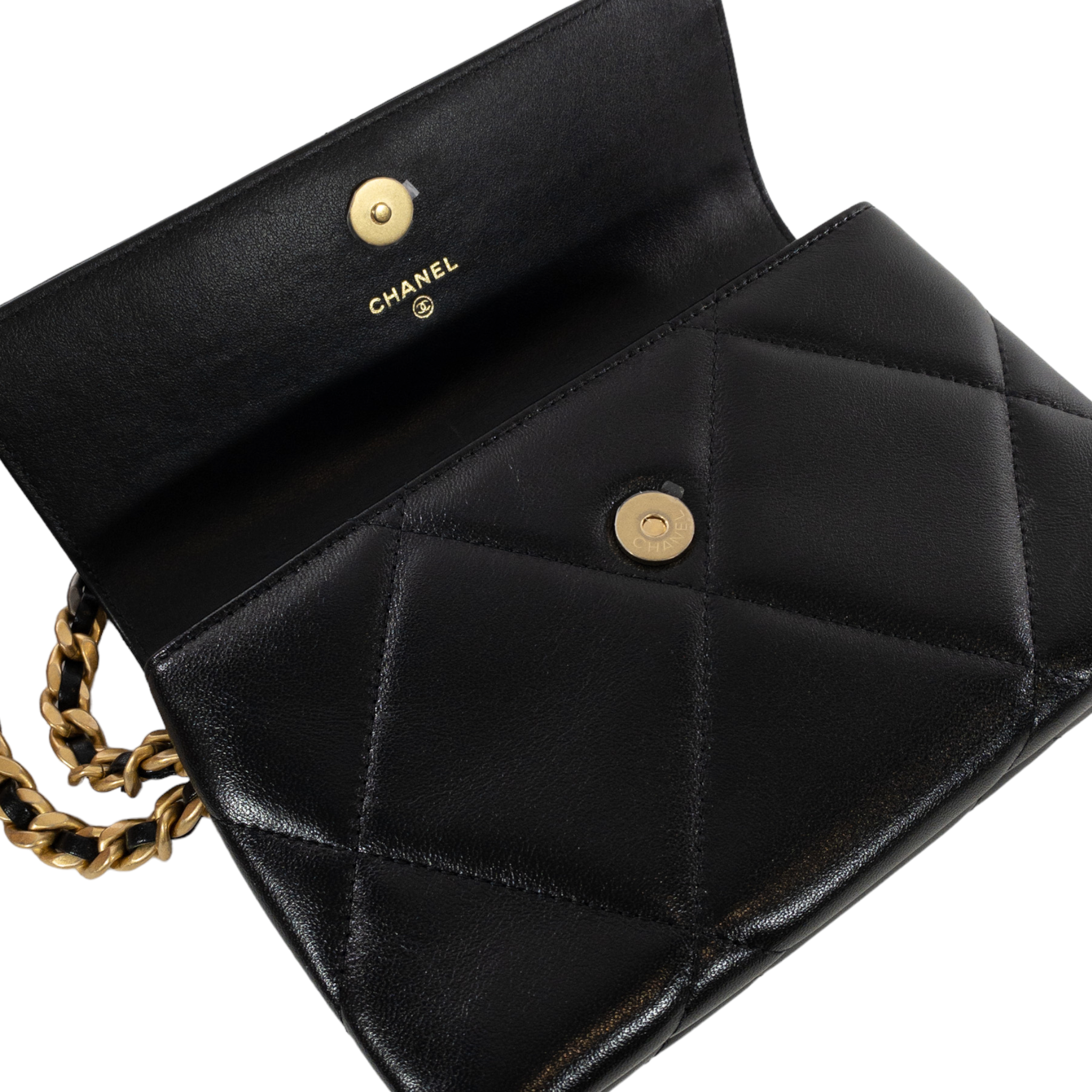 Chanel 19 Wristlet Clutch