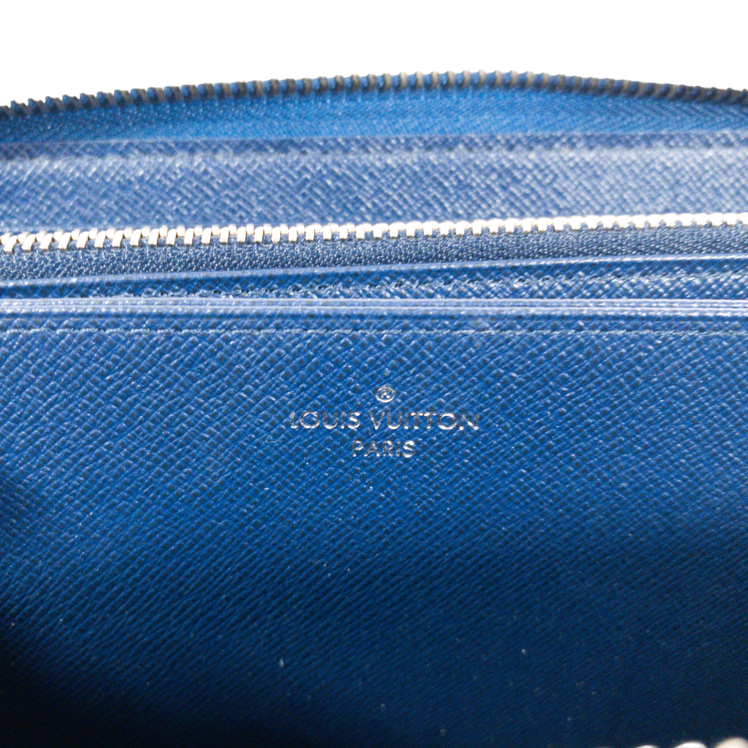 Louis Vuitton Blue Escale Giant Monogram Zippy Wallet