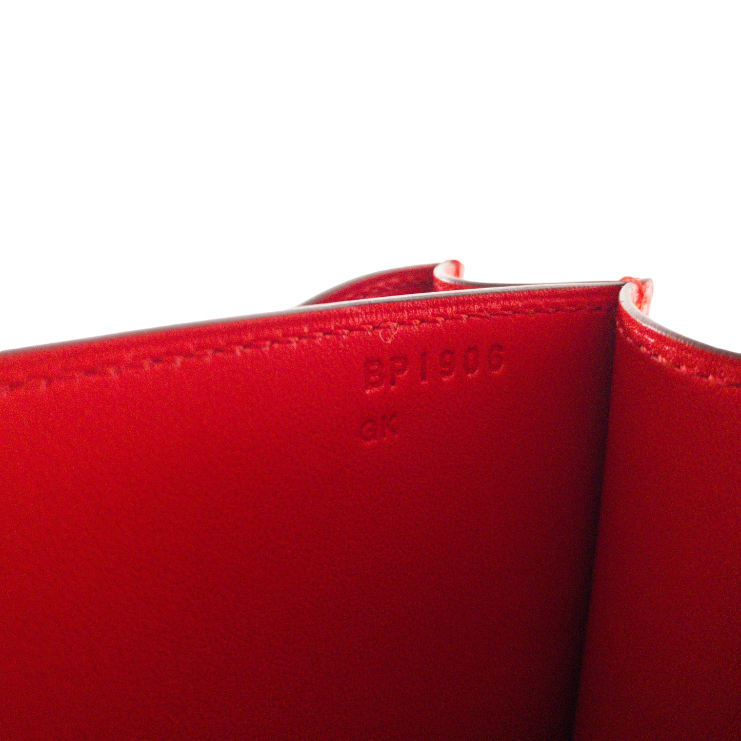 Hermes Rouge de Couer Chevre  Constance 18cm