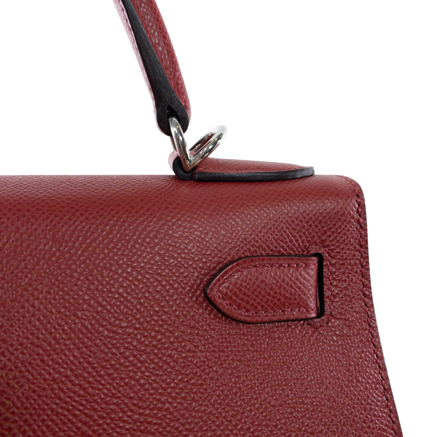 Hermes Rouge Venitienne Kelly 28 Sellier Epsom PHW