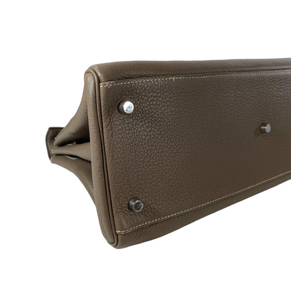 Hermes JPG Shoulder Kelly Etoupe PHW