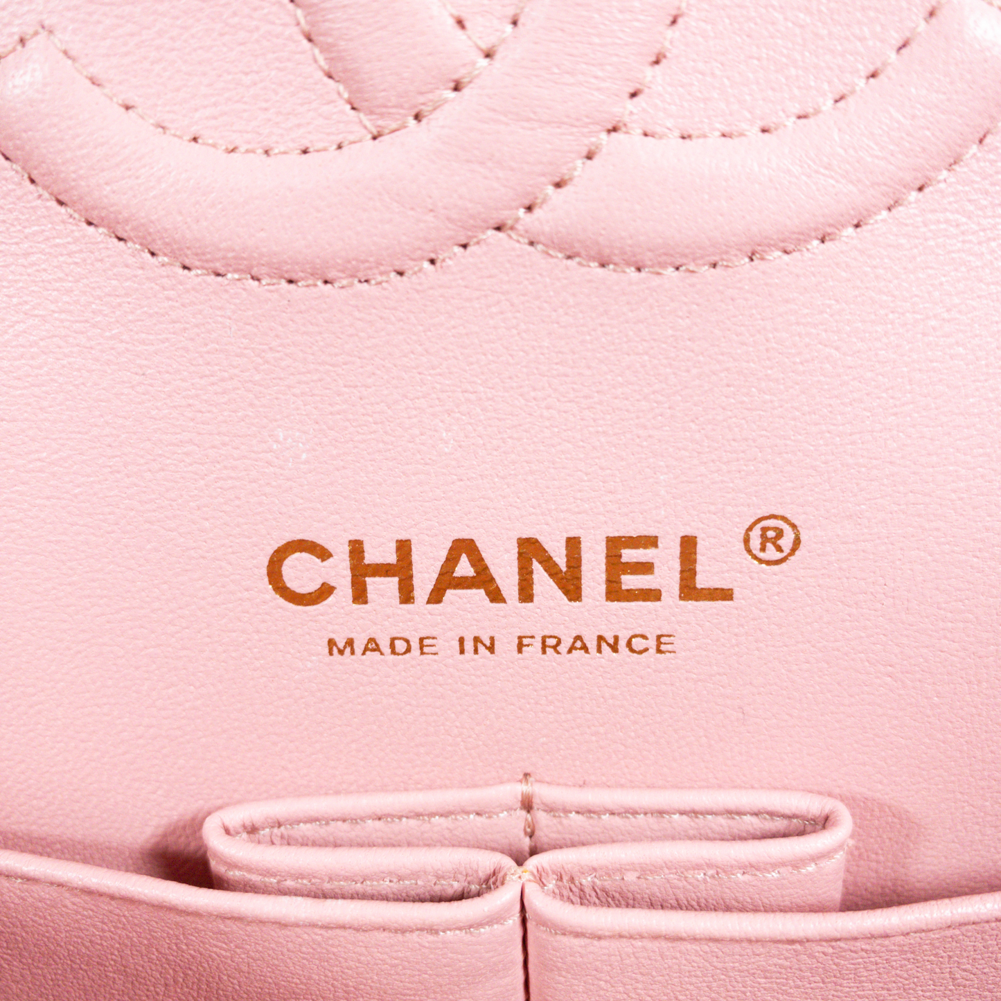 Chanel Pink Tweed Medium Classic Flap GHW