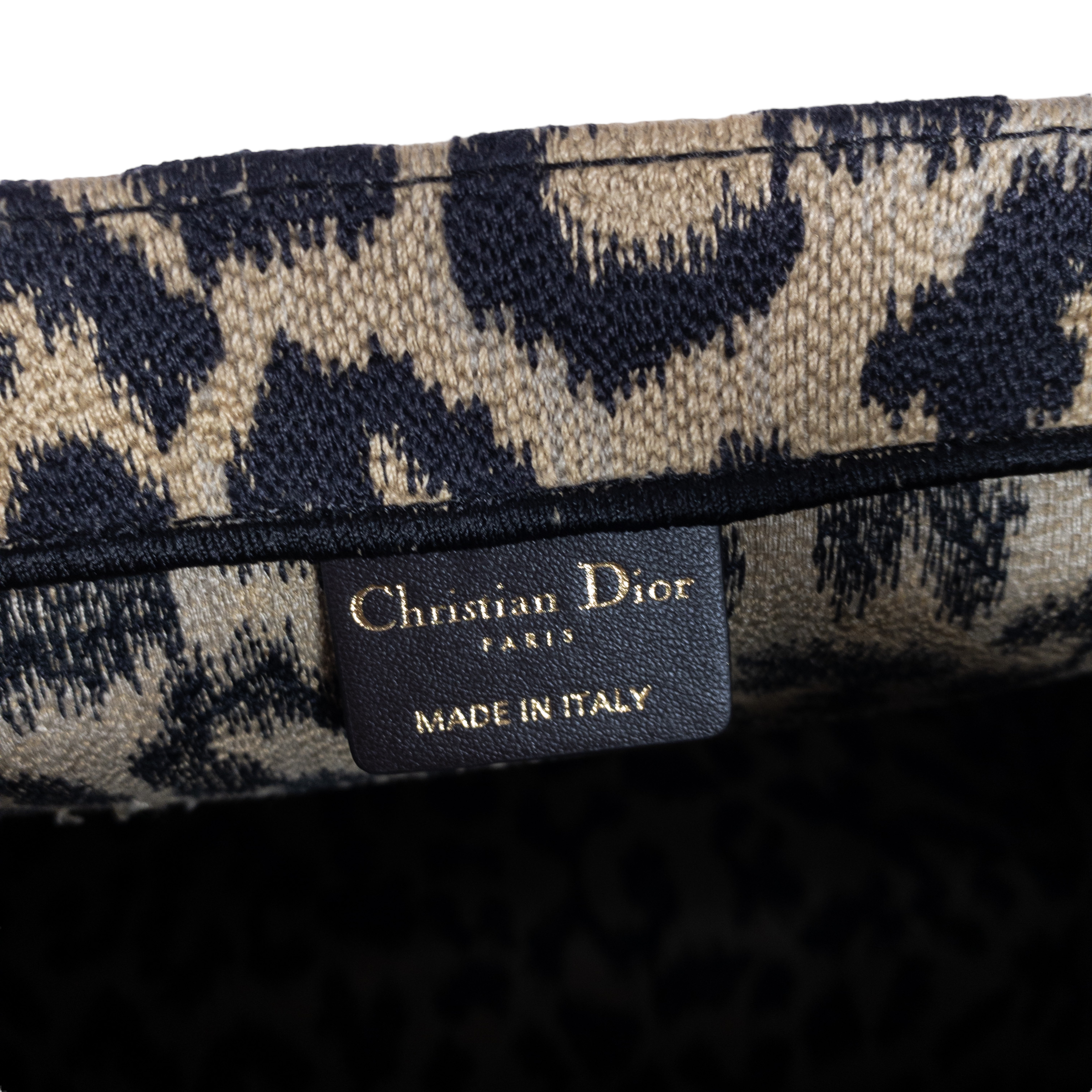 Dior Leopard Medium Book Tote