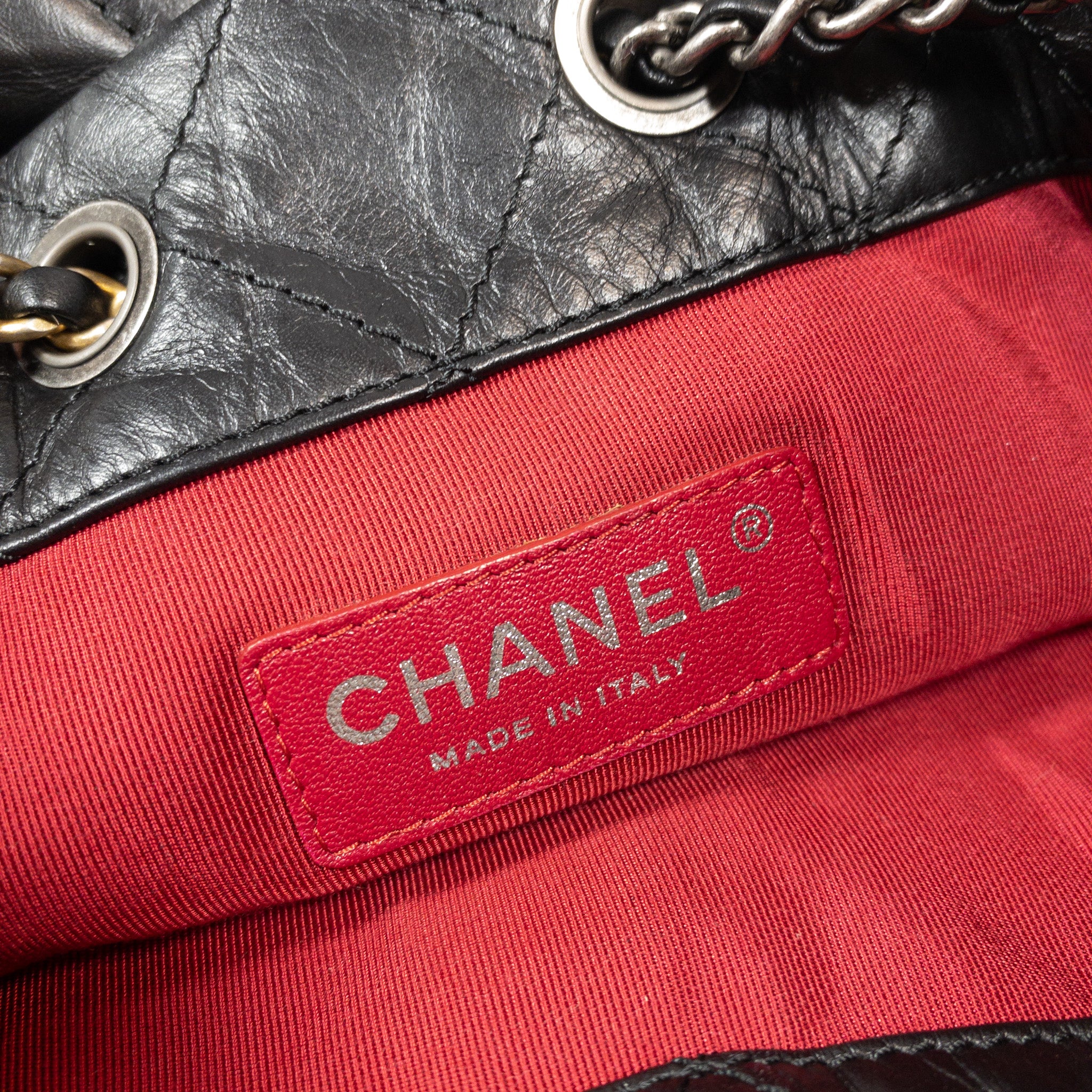 Chanel Small Black Gabrielle Backpack