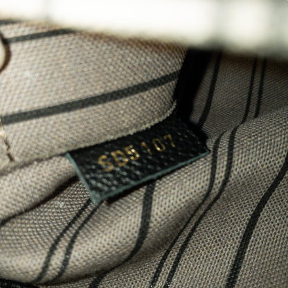 Louis Vuitton Black Empreinte Leather Montaigne