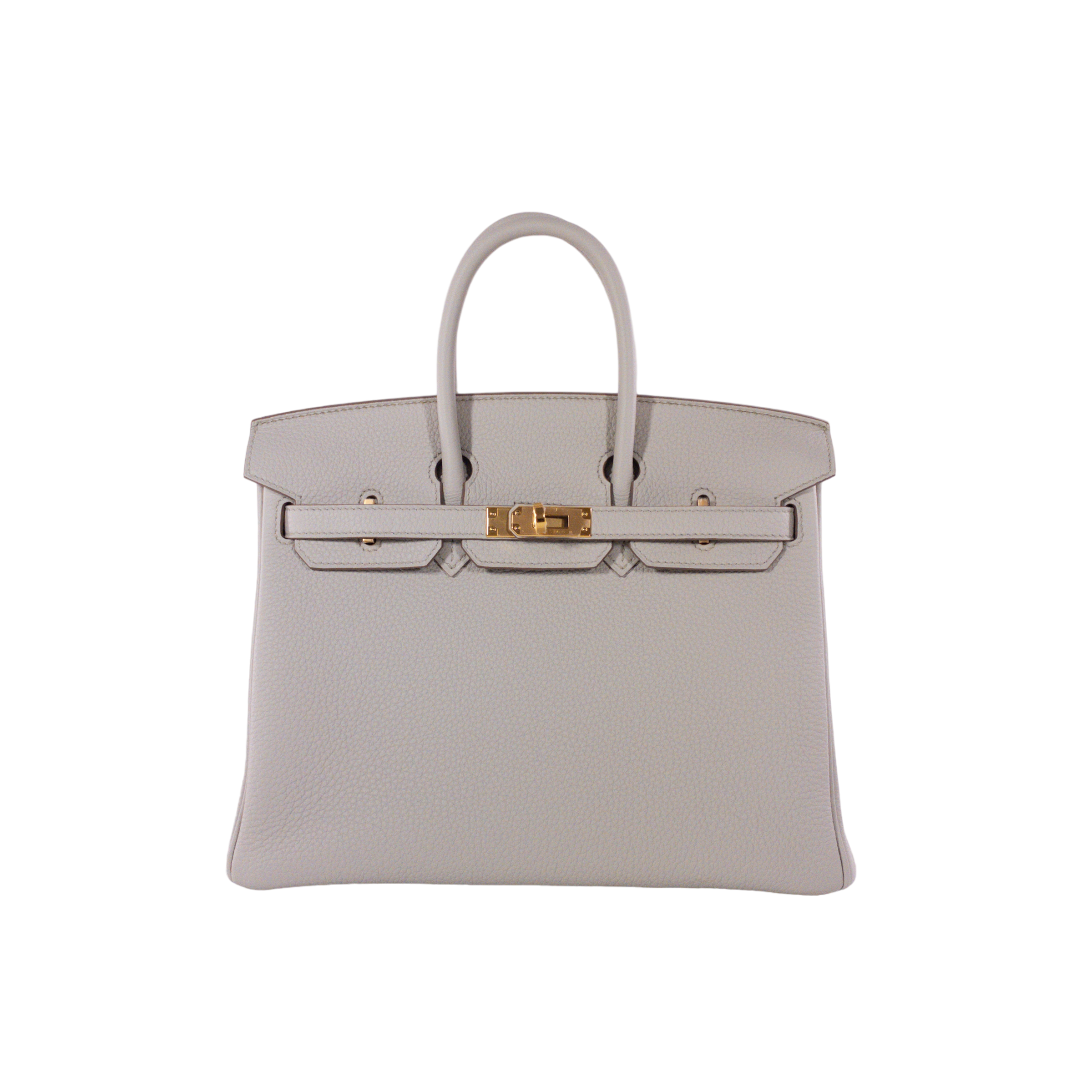 Hermes Beton Birkin 25 GHW