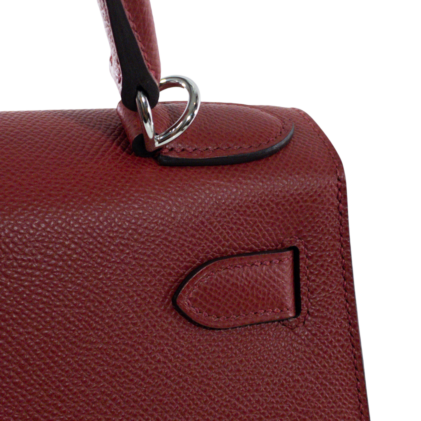 Hermes Rouge Venitienne Kelly 28 Sellier Epsom PHW