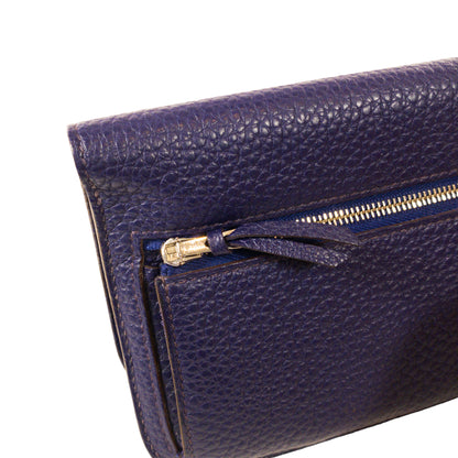 Hermes Purple Dogon Wallet