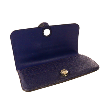 Hermes Purple Dogon Wallet