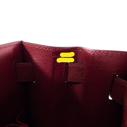 Hermes Rouge Venitienne Kelly 28 Sellier Epsom PHW