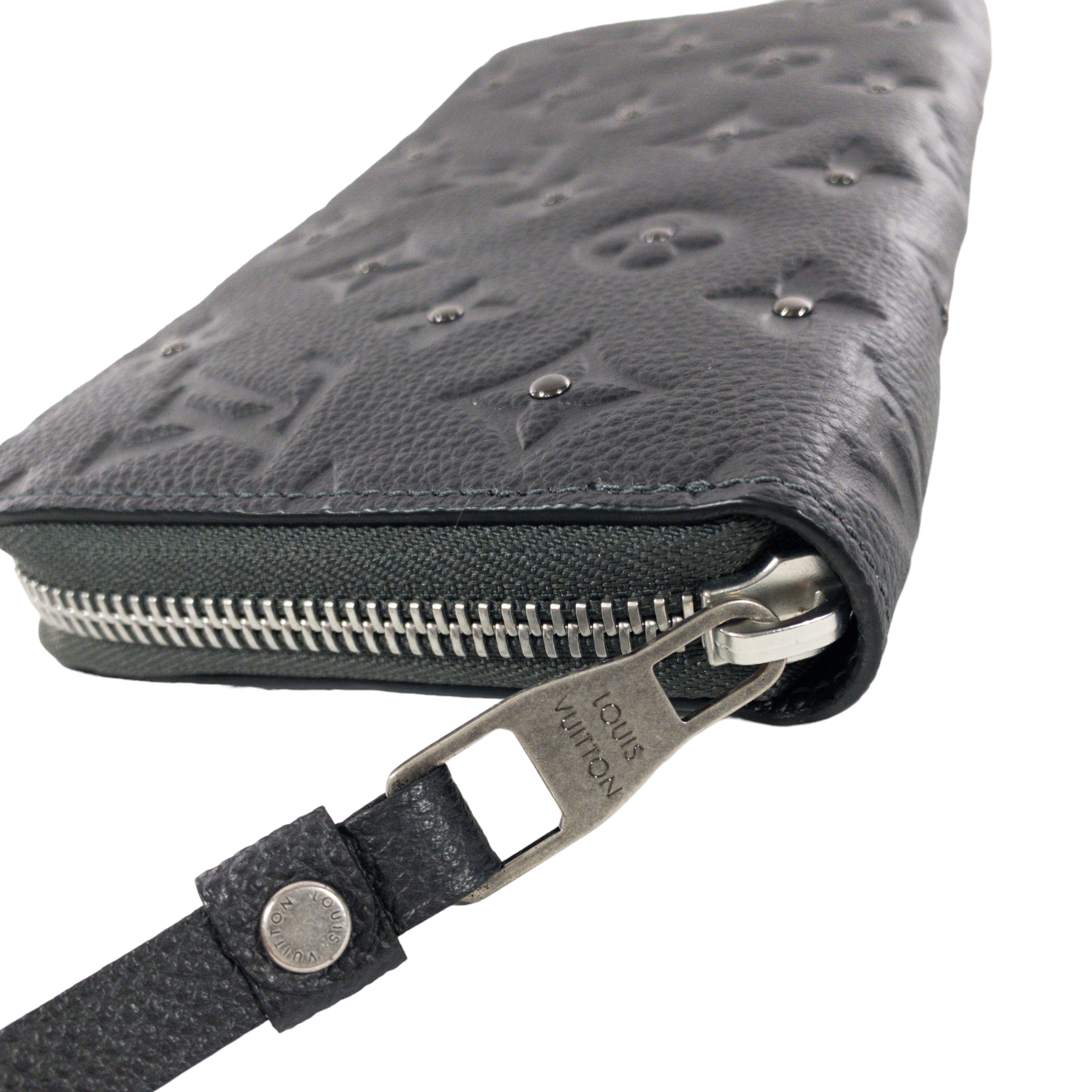 Louis Vuitton Graphite Empriente Studded Zippy Wallet