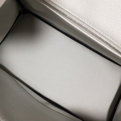 Hermes Gris Neve Togo Birkin 30 PHW