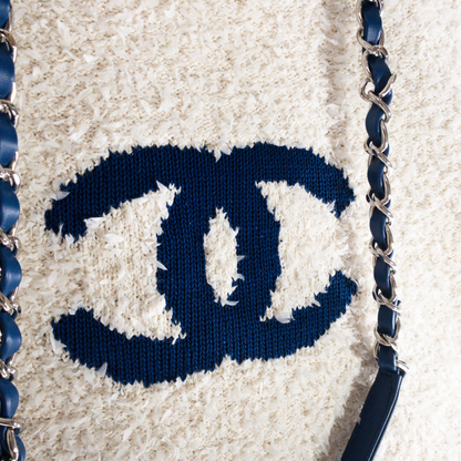 Chanel XL Tweed Deauville/Biarritz Tote