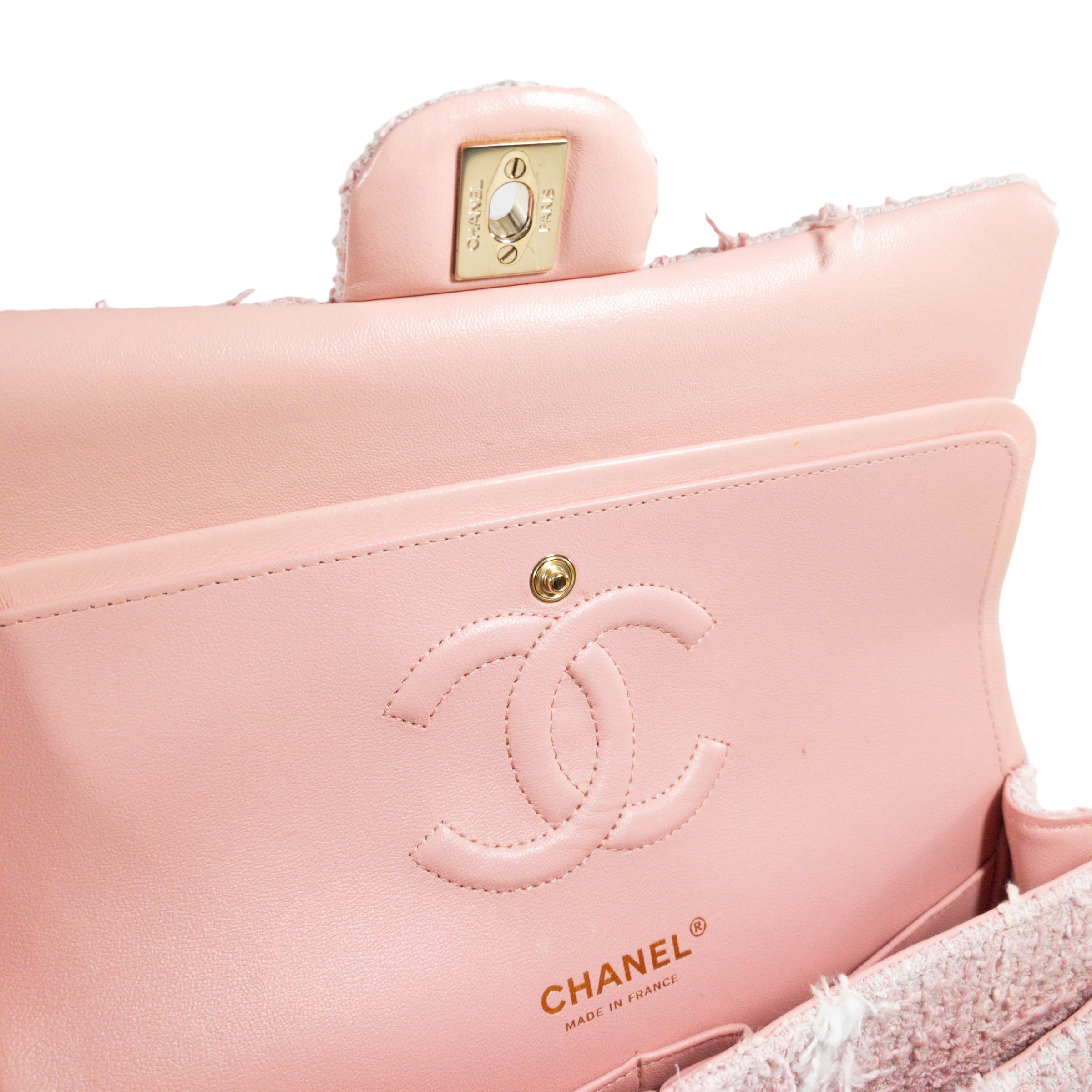 Chanel Lambskin Small Double Flap Pink - Luxury In Reach
