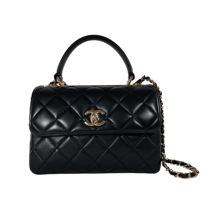 Chanel Medium Black Trendy CC GHW