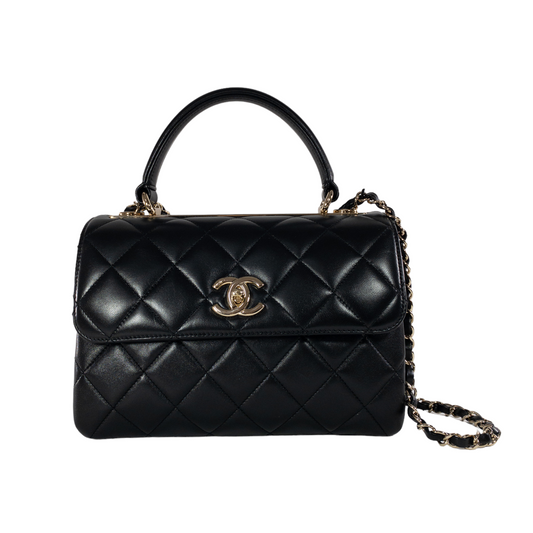Chanel Medium Black Trendy CC GHW