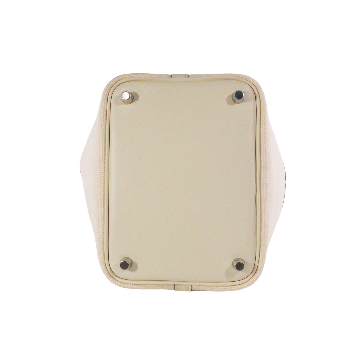 Hermes Cargo Picotin 18 Nata Toile PHW