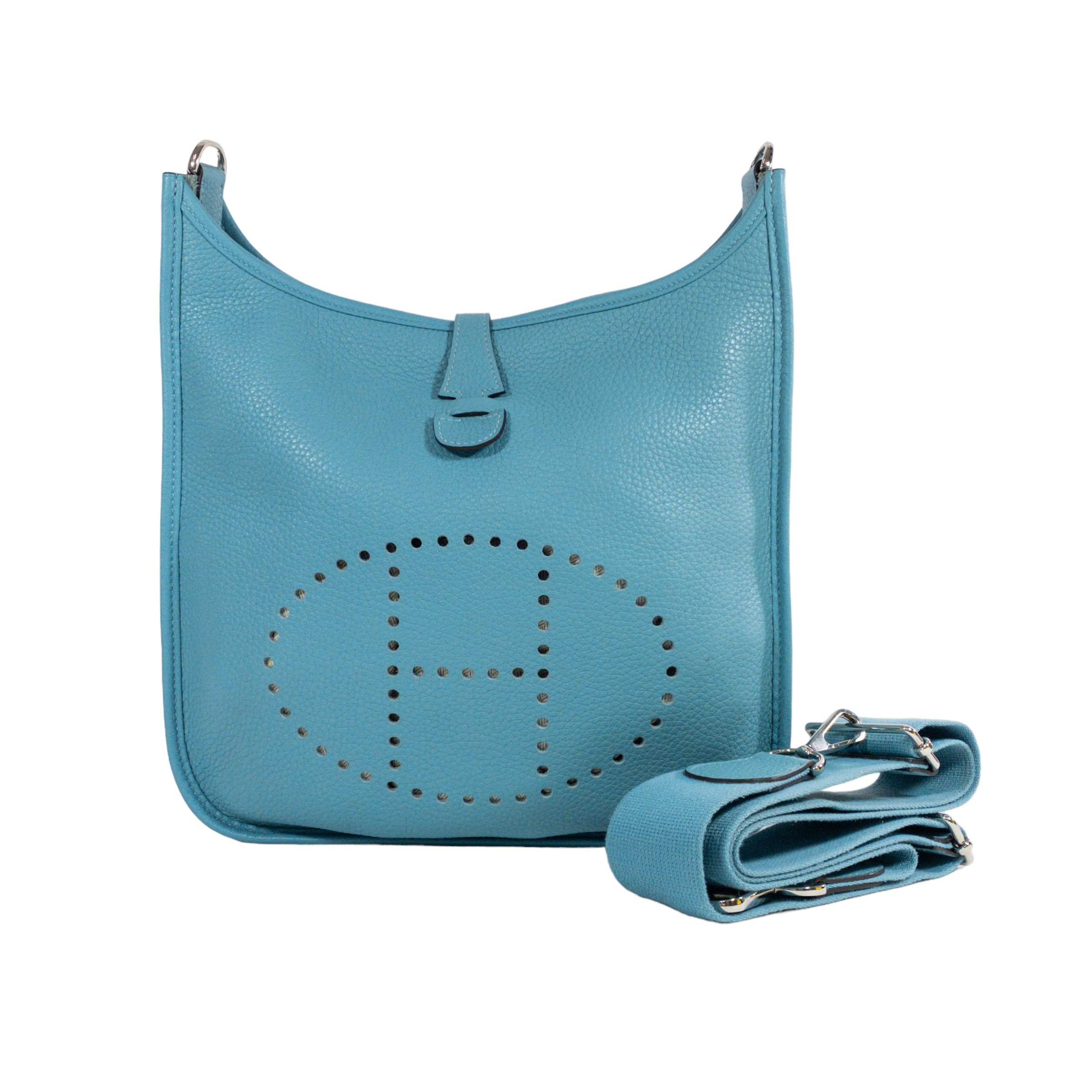 Hermes Blue Atoll Evelyne PM