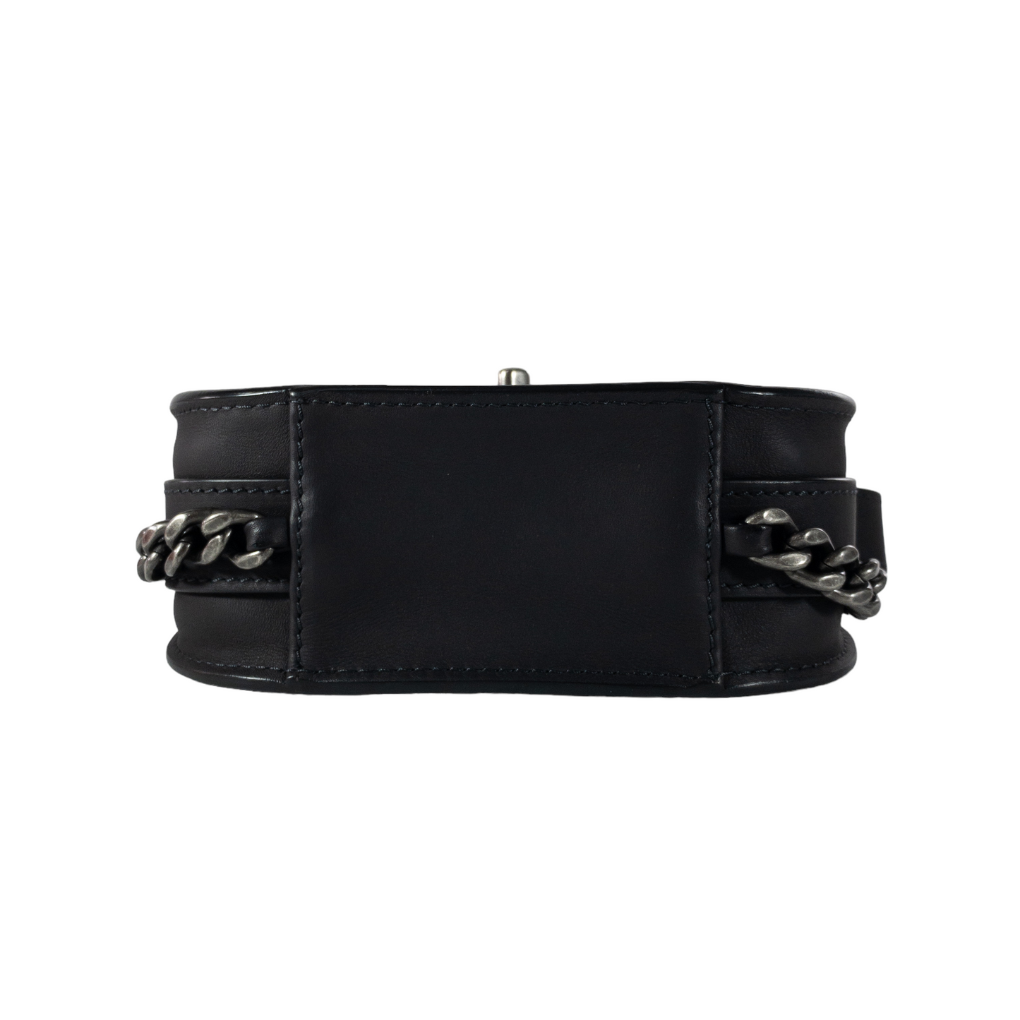 Chanel Charcoal Gray Paris-Salzburg Mini Flap Bag
