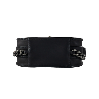 Chanel Charcoal Gray Paris-Salzburg Mini Flap Bag
