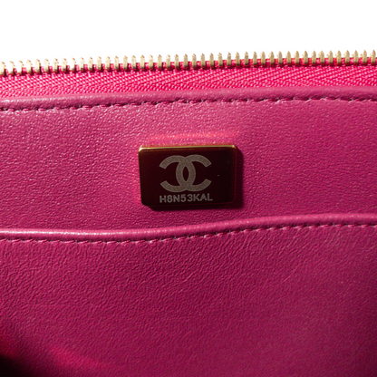 Chanel Berry Caviar Vanity Case GHW