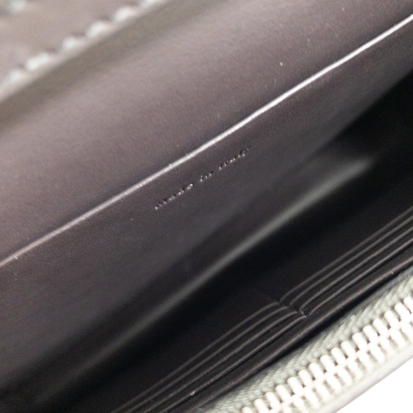 Celine Pink Gray Frame Chain Wallet