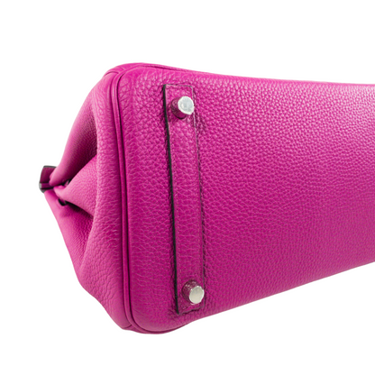 Hermes Rose Poupre Birkin 30 PHW