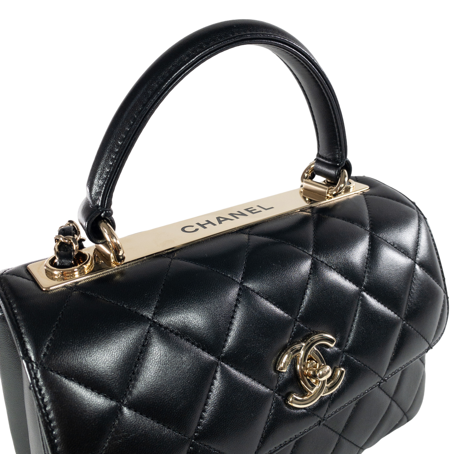 Chanel Medium Black Trendy CC GHW