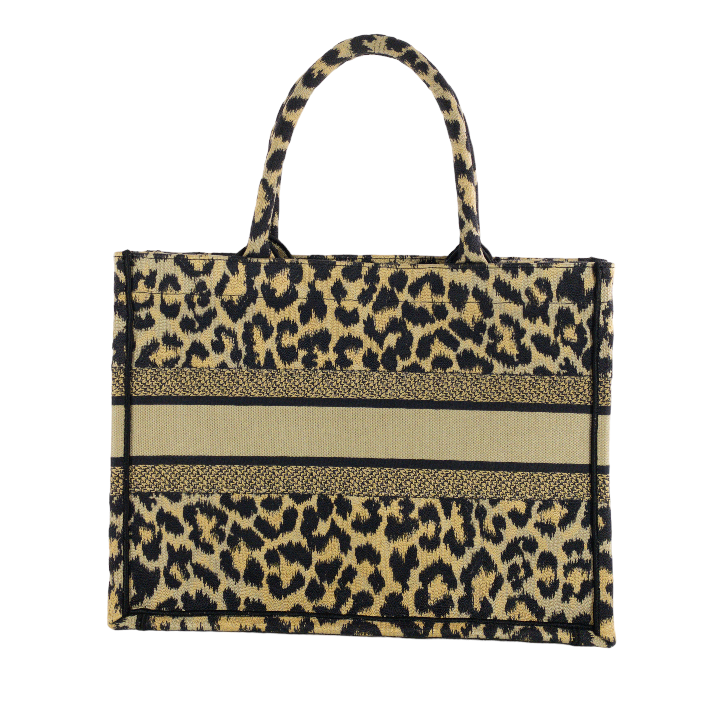 Dior Leopard Medium Book Tote