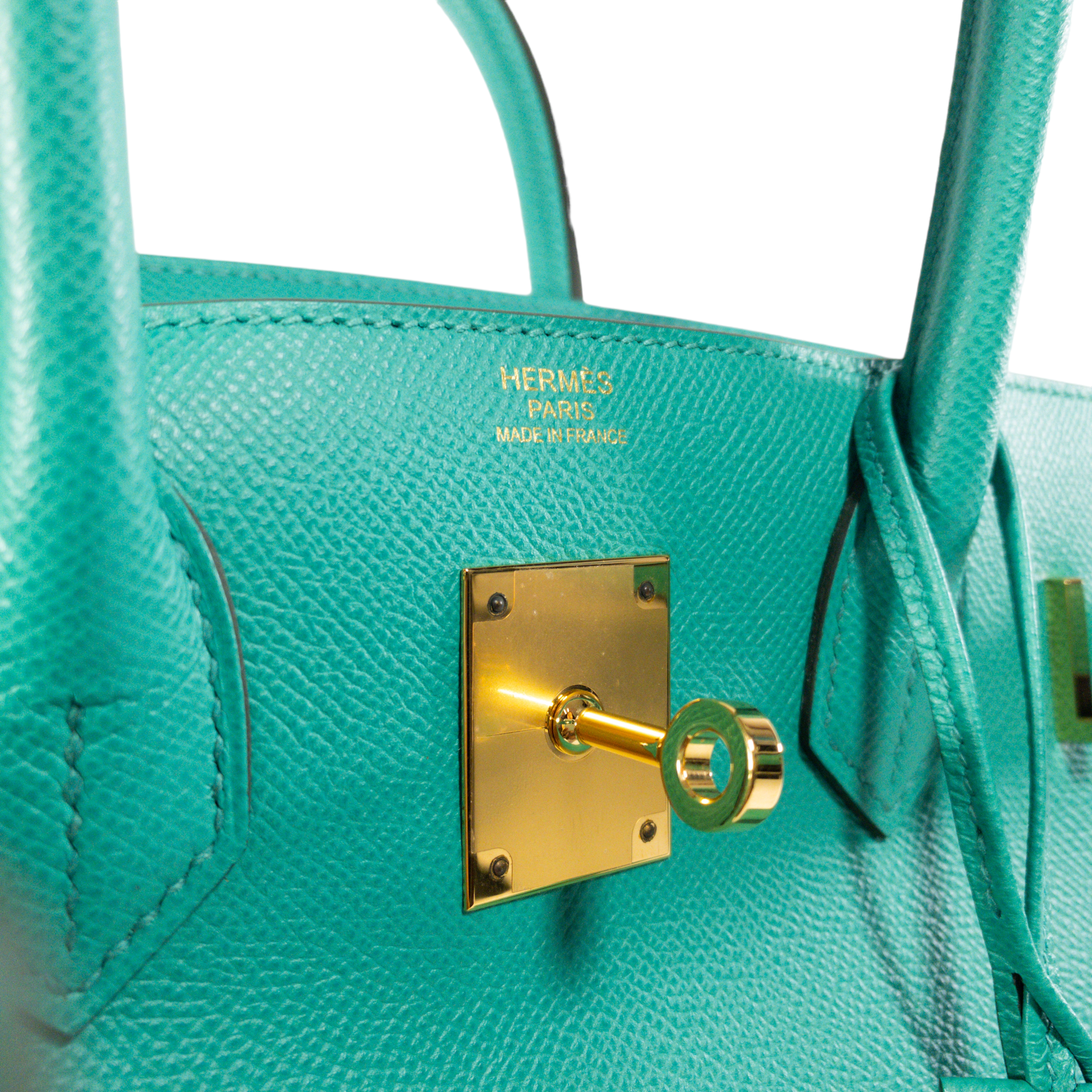 Hermes Vert Verone Birkin 30cm Epsom GHW