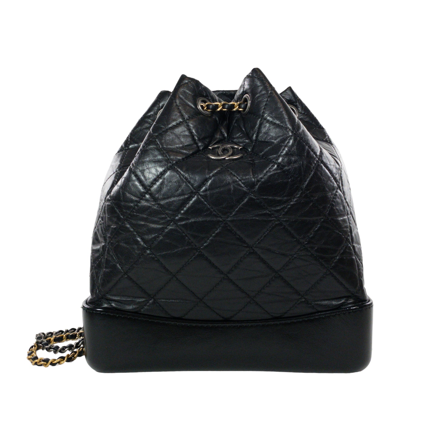 Chanel Small Black Gabrielle Backpack