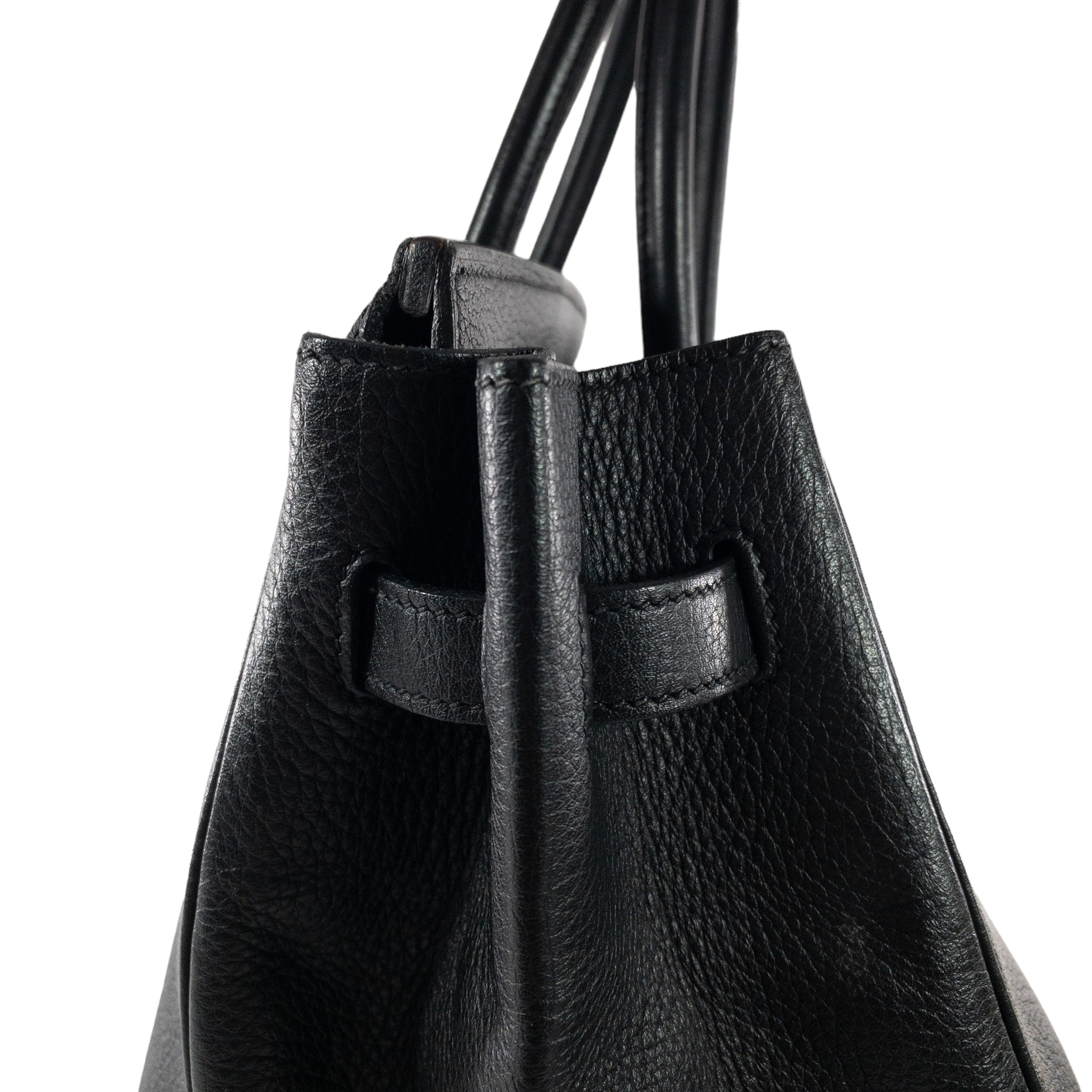 Hermes Black Birkin Vintage Shooting Star GHW