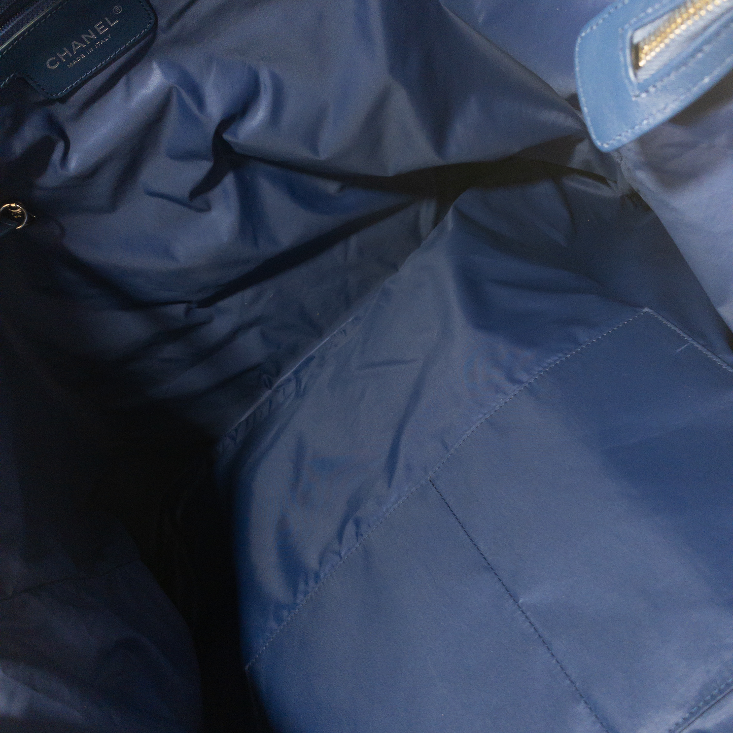 Chanel XL Tweed Deauville/Biarritz Tote