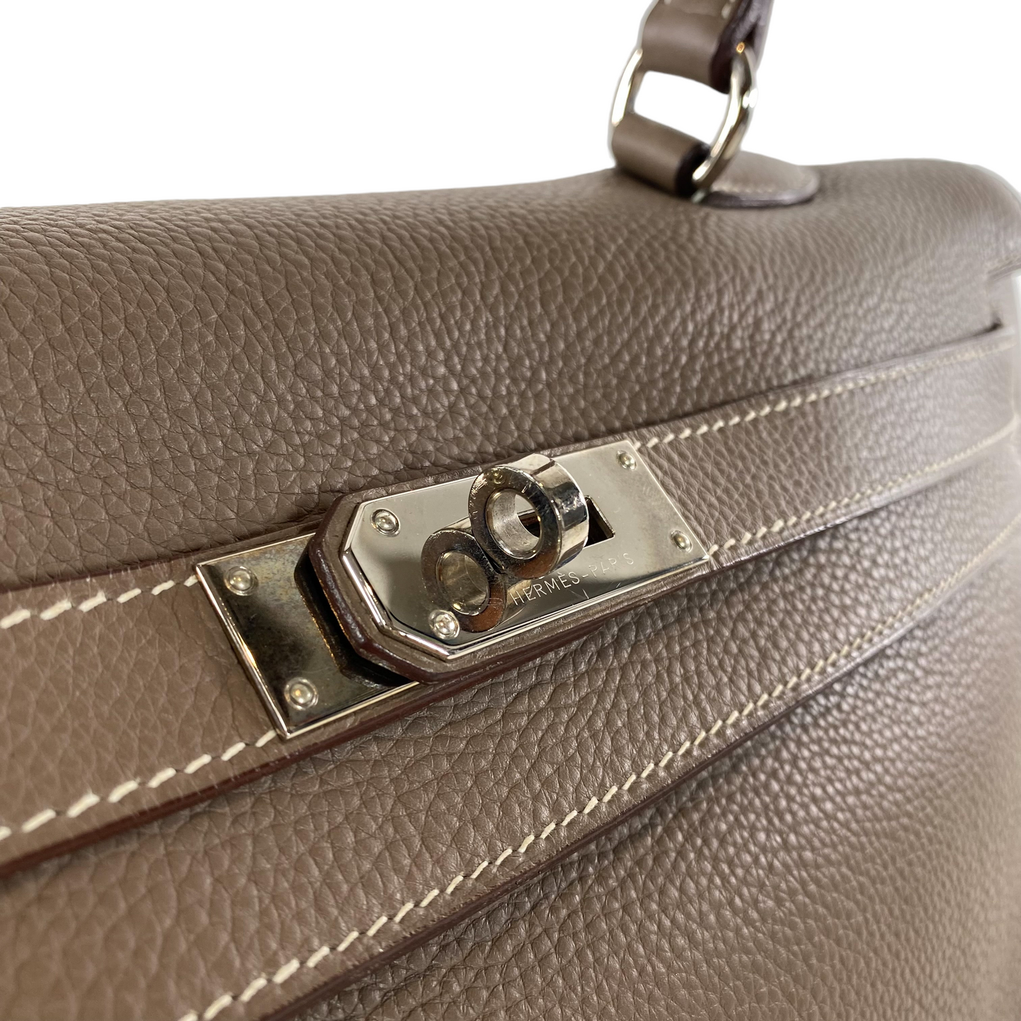 Hermes JPG Shoulder Kelly Etoupe PHW