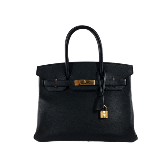Hermes Black Birkin 30cm Epsom GHW