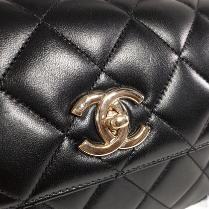 Chanel Medium Black Trendy CC GHW