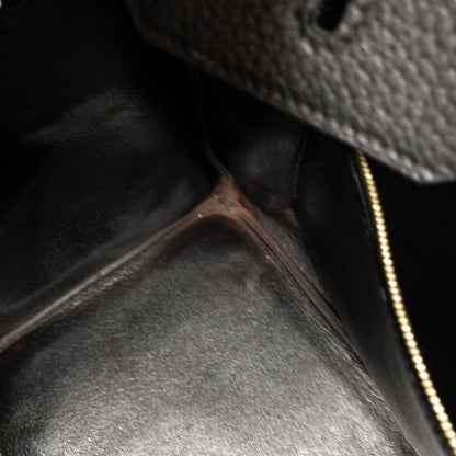 Hermes Black Birkin Vintage Shooting Star GHW
