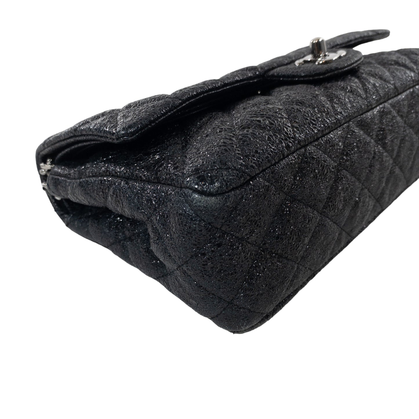 Chanel Black Limited Edition Medium Classic Flap SHW