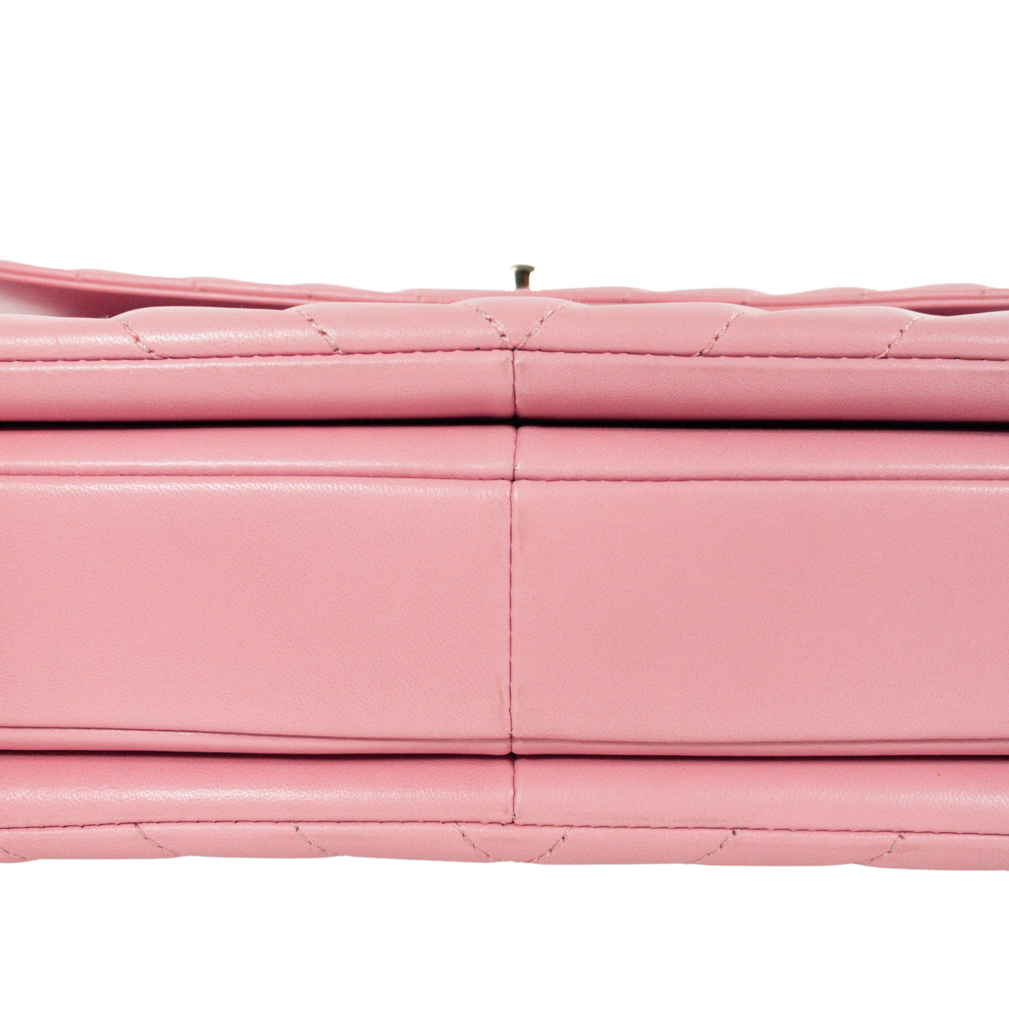 Chanel Pink Chevron Large Trendy GHW