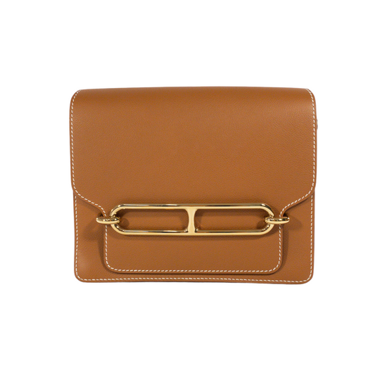 Hermes Gold Sac Roulis 23cm