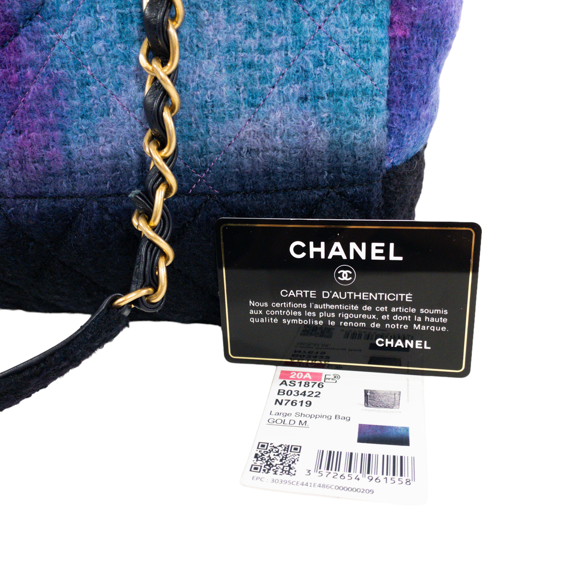 Chanel Denim Multicolor Embroidered Flap Bag - Limited Edition - Chanel