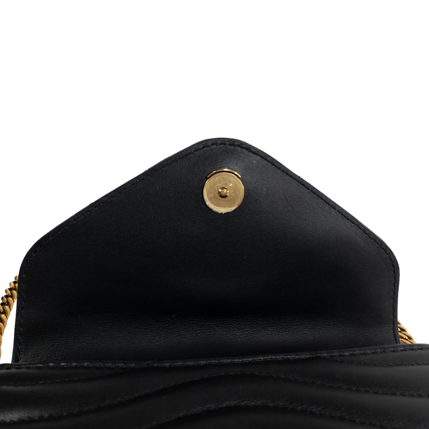 Louis Vuitton Black Quilted Wave Pochette