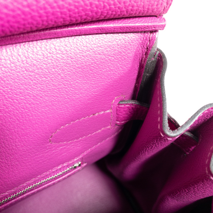 Hermes Rose Poupre Birkin 30 PHW